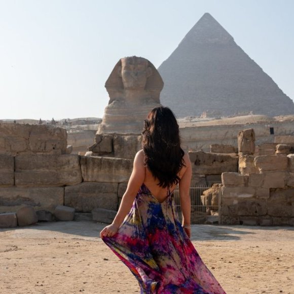 Gypsy Soul Designs Pink Silk Dress - Picture 2 of 3